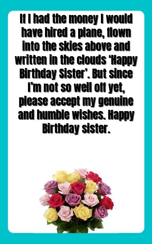birthday wishes to my sister daughter